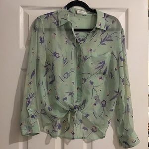 Equipment blouse floral